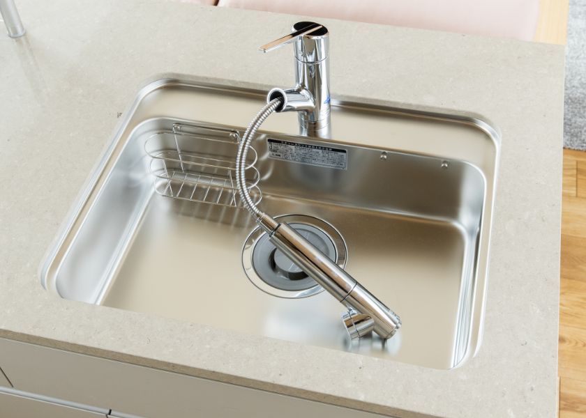 蛇ロ一体型浄水器 浄水器一体型シングルレバー混合栓